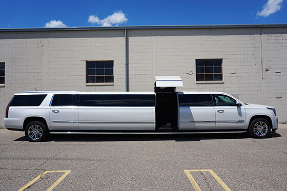 Stretch limousines in San Diego