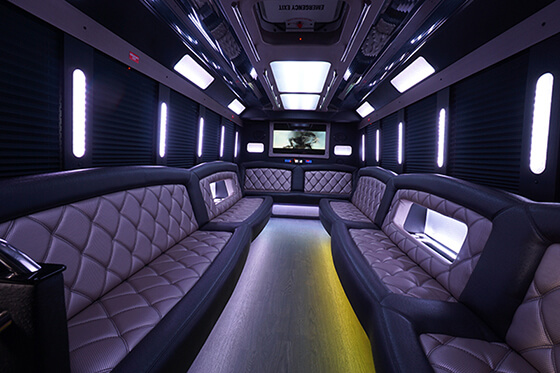 Party bus rental in San Diego