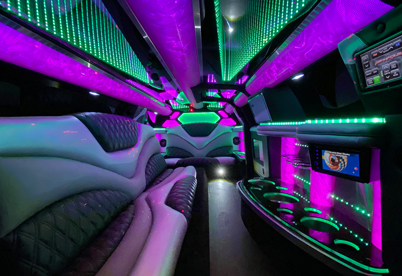 10-passenger limousines